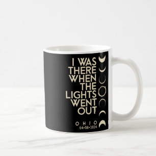 Caneca De Café Estava Lá No Ohio Total Solar Eclipse 2024