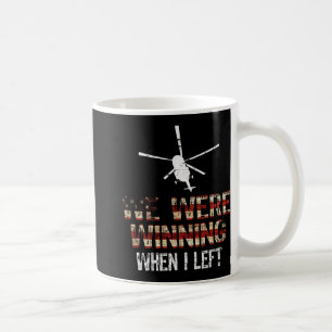 Caneca De Café Estávamos Ganhando Quando Deixei A Vintage Veteran
