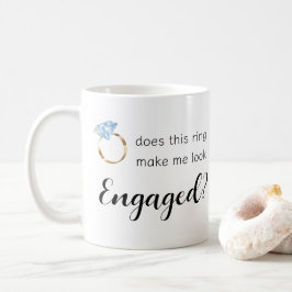 Caneca De Café Este Anel Faz-me Parecer Envolvido Casamento Engra