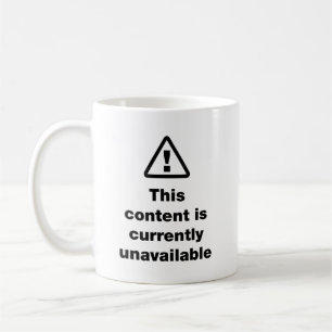 Caneca De Café ⚠ Este Conteúdo Não Está Disponível Atualmente