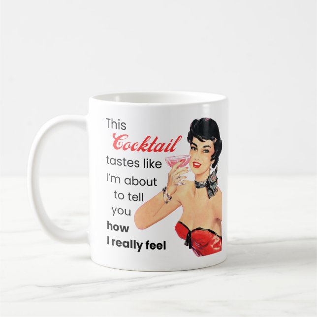 Caneca De Café Este Coquetel Tem Gosto De Mug (Esquerda)