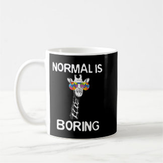 Caneca De Café Este design gráfico engraçado apresenta girafa com