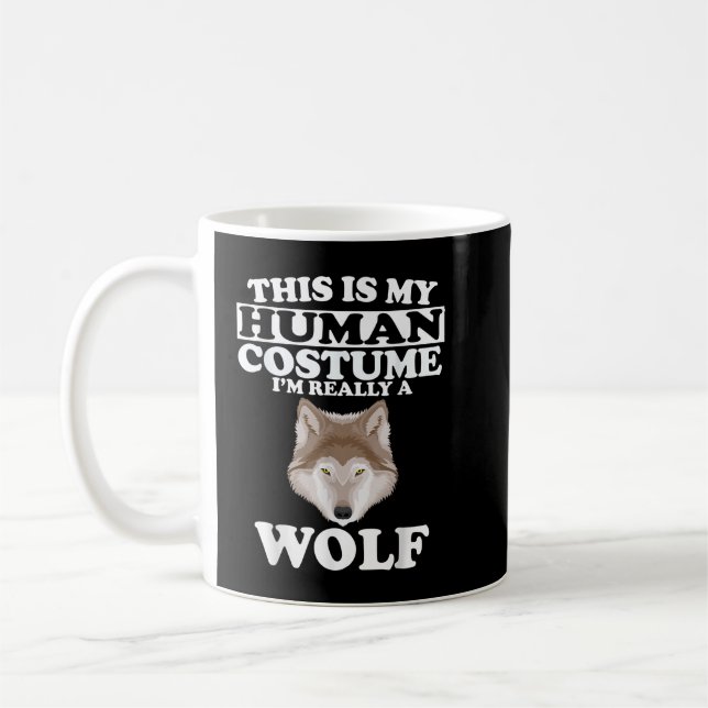 Caneca De Café Este é Meu Disfarce de Humano Eu Sou Realmente Um  (Esquerda)
