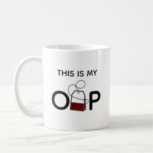 Caneca De Café Este é meu O-Chá-p