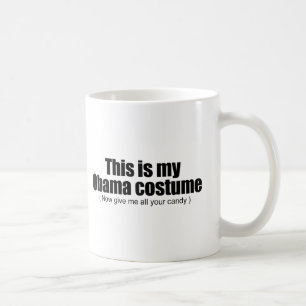 Caneca De Café Este é meu Obama que o traje me dá agora todo se