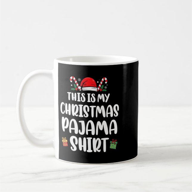 Caneca De Café Este É Meu Pijama (Esquerda)