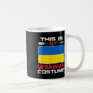 Caneca De Café Este É Meu Traje Ucraniano Ucrânia