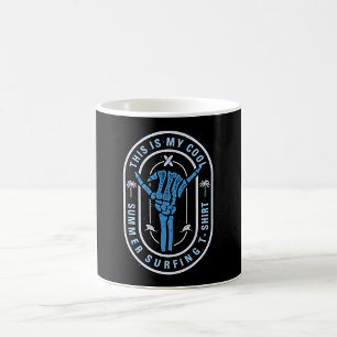 Caneca De Café Este É Meu Verão Legal De Surfe