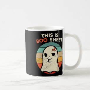 Caneca De Café Este É O Boo Sheet Divertido Figurinos De Hallowee