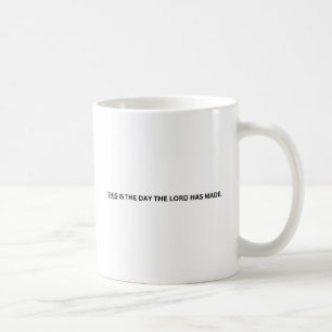 Caneca De Café Este é o dia em que o Senhor fez Mug