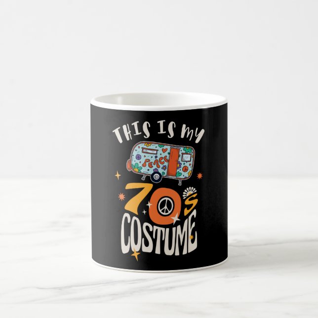 Caneca De Café Este é o meu disfarce dos anos 70 (Centro)