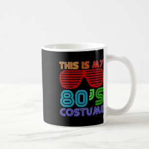 Caneca De Café Este é o meu Figurino dos anos 80, 1980 Retro Vint