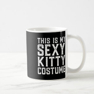 Caneca De Café Este É O Meu Gato De Halloween Fácil E Fácil Gatin