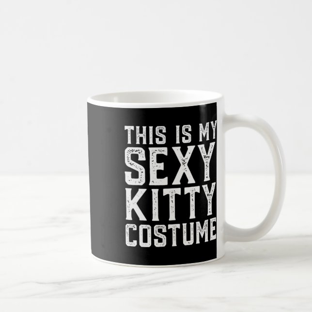 Caneca De Café Este É O Meu Gato De Halloween Fácil E Fácil Gatin (Direita)