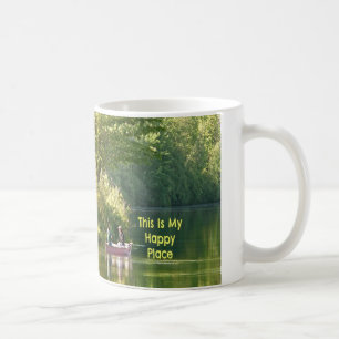 Caneca De Café Este É O Meu Lugar Feliz