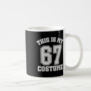 Caneca De Café Este é o meu traje de Halloween 67 Humor Esportivo