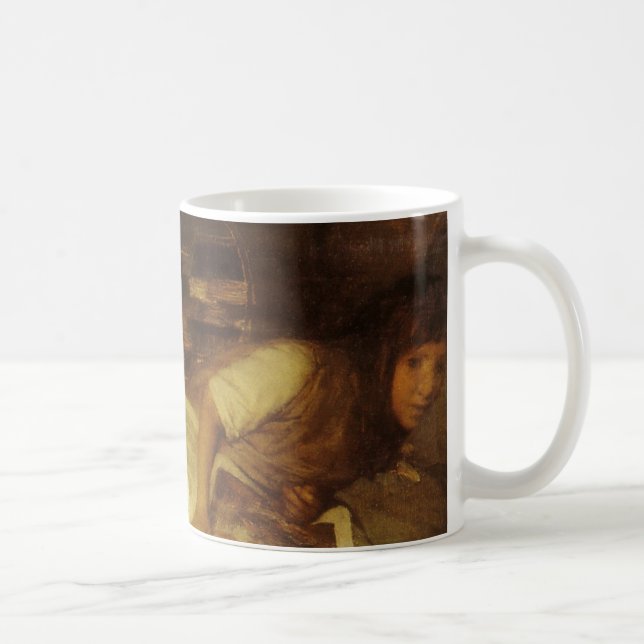 Caneca De Café Este é o nosso canto por Sir Lawrence Alma Tadema (Direita)