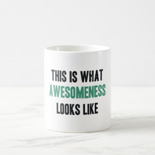 Caneca De Café Este é o que o awesomeness olha como