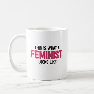 Caneca De Café Este é o que uma feminista olha como