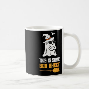 Caneca De Café Este É Um Fantasma Do Dia Das Bruxas De Boas Folha