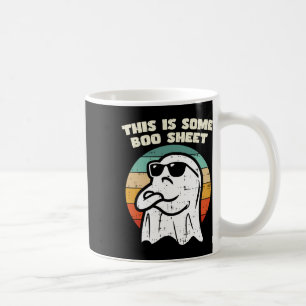 Caneca De Café Este É Um Ghost Retro Halloween Costu