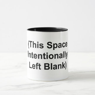 CANECA DE CAFÉ (Este Espaço Intencionalmente Em Br