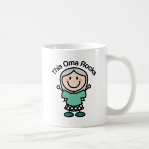 Caneca De Café Este Oma balança a ideia do presente