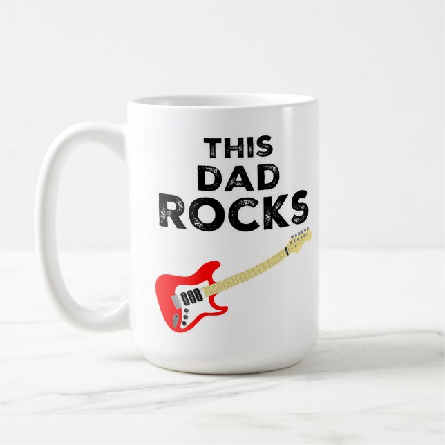 Caneca De Café Este Pai Rocks (Esquerda)