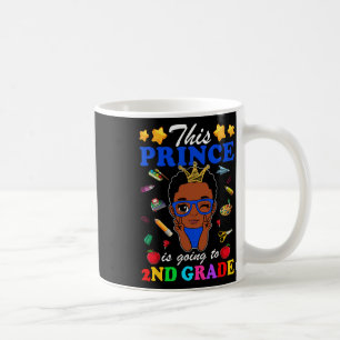Caneca De Café Este Príncipe Vai Para a 2ª Série de Volta às Aula