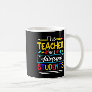 Caneca De Café Este Professor Tem Estudantes Incríveis Quebra-cab
