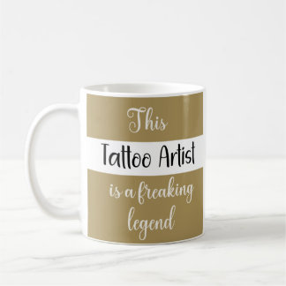 Caneca De Café Este Tatuador É Um Presente Engraçado De Lenda Eng