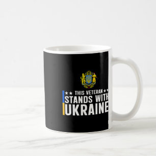 Caneca De Café Este Veterano Apoia a Ucrânia 5