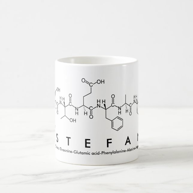 Caneca De Café Estefani peptide name (Centro)