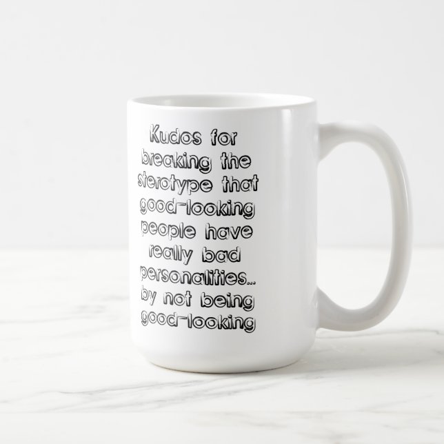 Caneca De Café Estereótipo Engraçado (Direita)