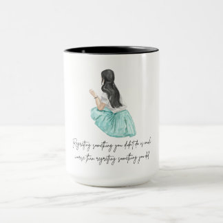 Caneca de Café Estética com Citação Inspiradora