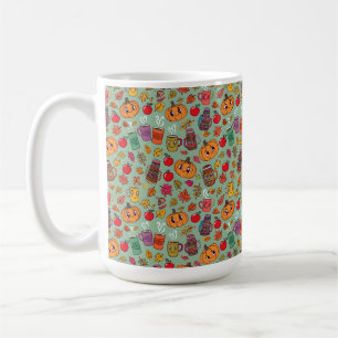 Caneca De Café Estética de Outono Aconchegante