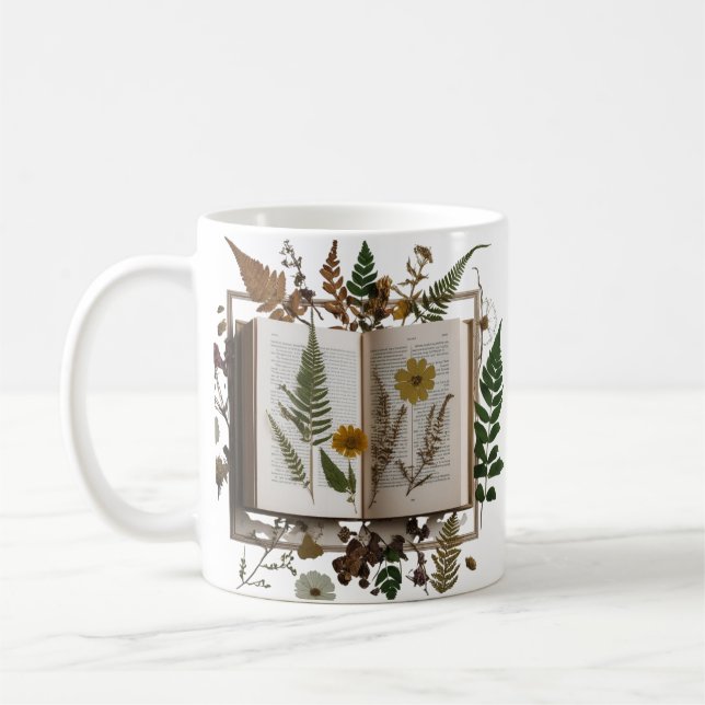 Caneca de Café Estética e Literária – Gatinho Capr (Esquerda)