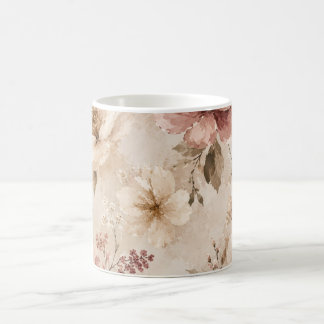 Caneca De Café Estética Minimalista Moderna Arte da Natureza