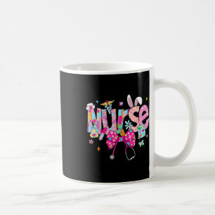 Caneca De Café Estetoscópio de Enfermeira Cute Coquette Laço Este
