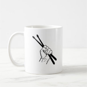 CANECA DE CAFÉ ESTICULO DE TAMBOR