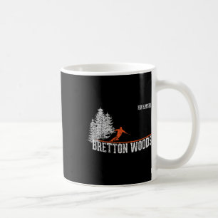Caneca De Café Estilo Bretton Woods Nh Vintage, 1980