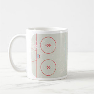 Caneca De Café Estilo com Dificuldade de Estilo do Hóquei no Gel