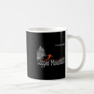 Caneca De Café Estilo Cooper Mountain Colorado Skiin 1980