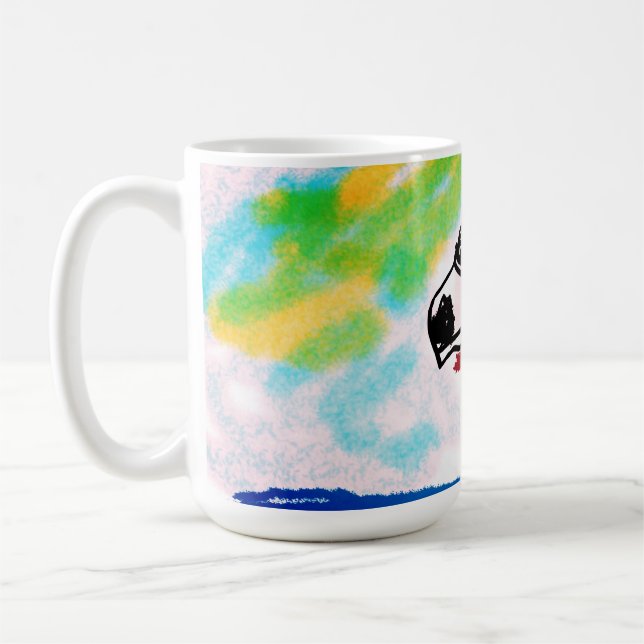 Caneca De Café Estilo de amante Dalmático (Esquerda)