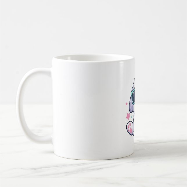 Caneca De Café Estilo de Cachorro Maneiro (Esquerda)