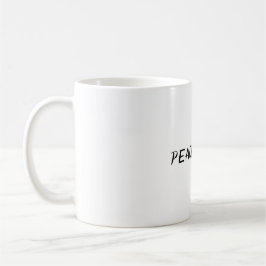 Caneca De Café ESTILO DE DESIGN MUG Peace&Quieto