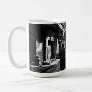 Caneca De Café Estilo de Filme de Cidade Áspera