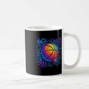 Caneca De Café Estilo de Grafite Esboço Colorido Legal Esboço