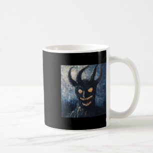 Caneca De Café Estilo de Pintura Poste-impressionista Belphegor