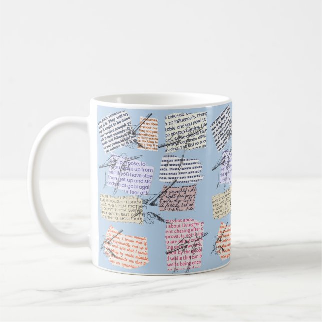 CANECA DE CAFÉ ESTILO DE REVISTA (Esquerda)